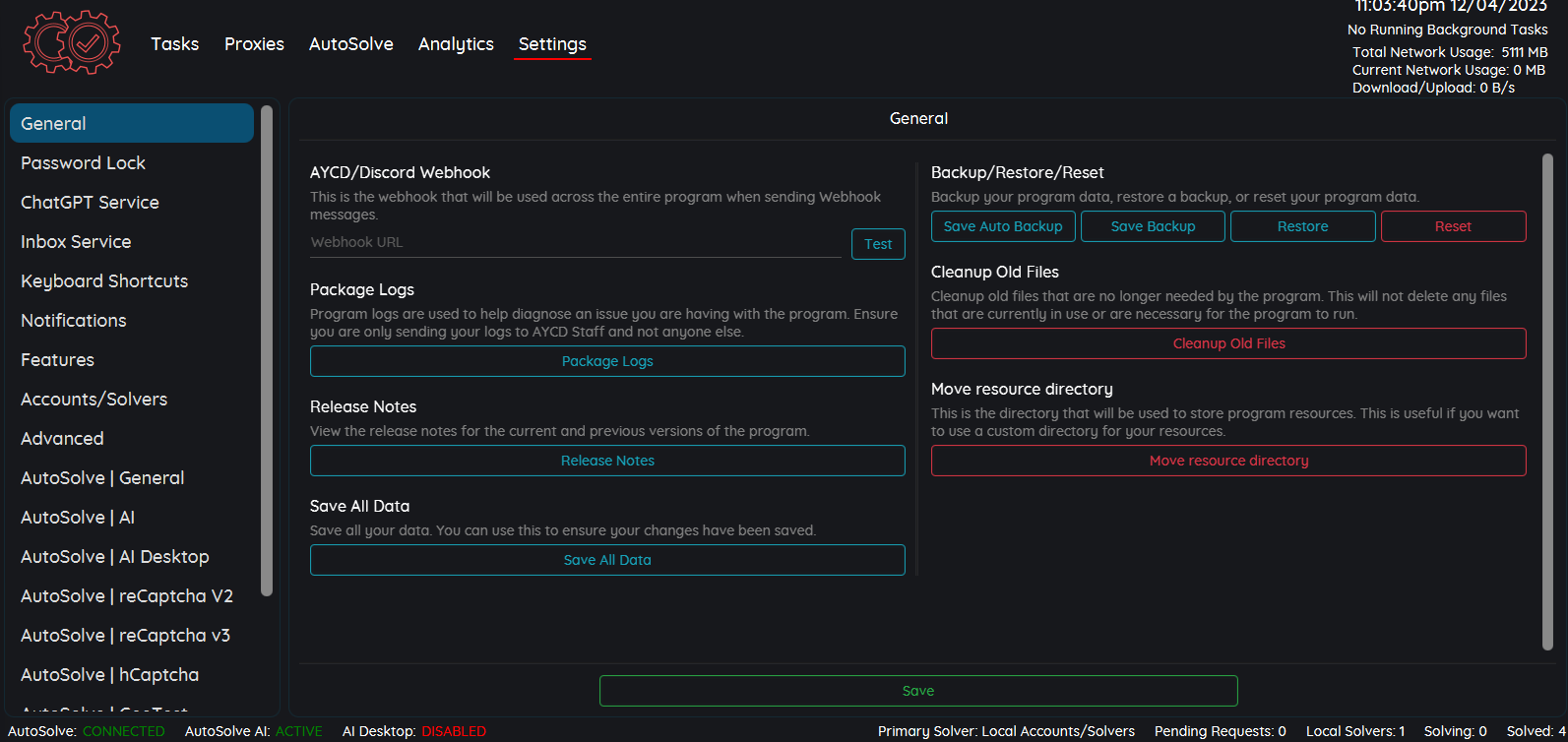 OneClick - Freeing Up Storage Space – AYCD